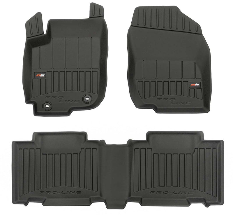 3D гумени стелки Frogum за Toyota RAV4 (2013–2019) тип леген без Hybrid