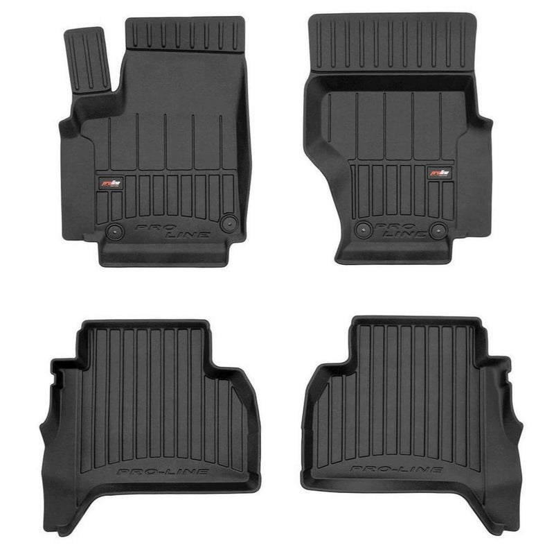 3D гумени стелки Frogum за VW Amarok (2010-2020) с двойна кабина