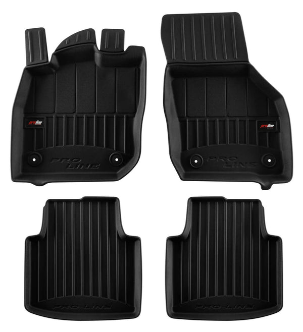 3D гумени стелки Frogum за VW Passat B9 (2023+) Mild Hybrid седан, комби