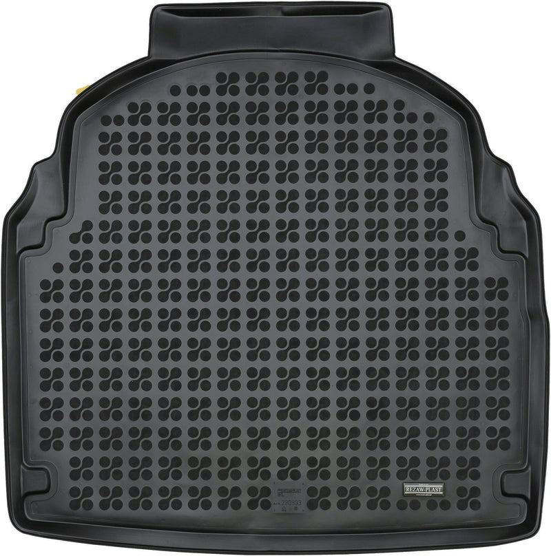 Гумена стелка за багажник Rezaw-Plast® за Mercedes E-Class W212 (2009–2016) Седан с пластмасова вложка зад задните седалки