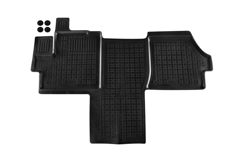 Гумена стелка Rezaw-Plast за Peugeot Boxer II (2006–2023/2023+) за 2- и 3-местна версия с вградени и невградени седалки