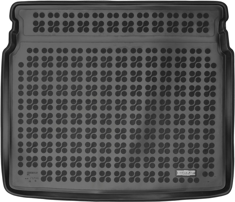 Гумена стелка за багажник Rezaw-Plast® за Audi Q3 II SUV (2018+) долно положение на багажника