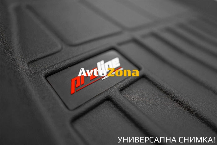 3D Гумени стелки Frogum за Audi A4 B8 седан комби Allroad 2007-2015 4 части черни - Avtozona