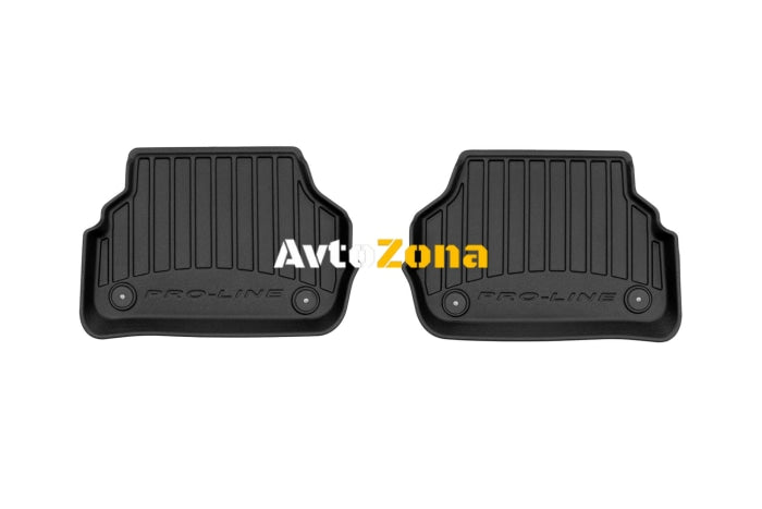 3D Гумени стелки Frogum за Audi A6 C5 Allroad 1997-2004 4 части черни - Avtozona