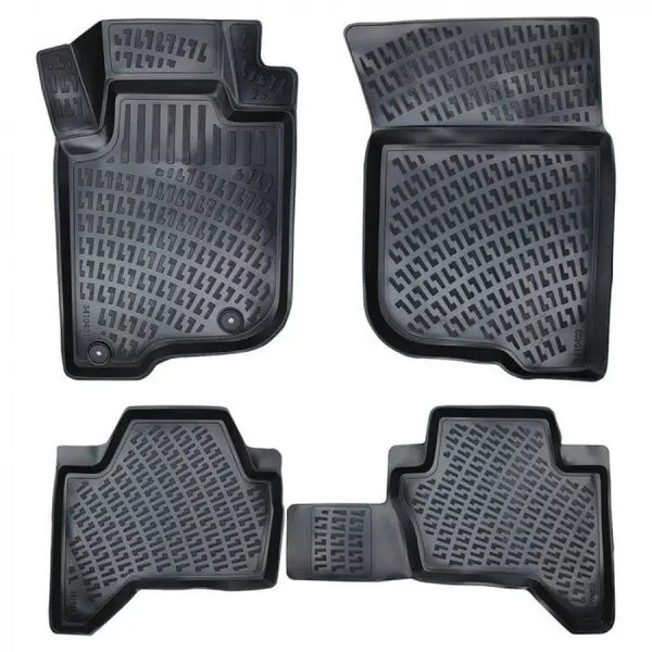 3D Гумени стелки RizLine за Mitsubishi Pajero (2006+) - Avtozona