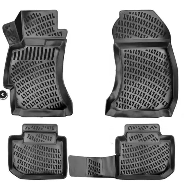 3D Гумени стелки RizLine за Subaru Forester III (2008–2013) - Avtozona