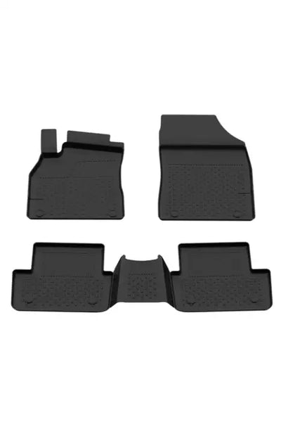 3D Гумени стелки Sahler за Renault Fluence (2009–2016) 5 части черни - Avtozona