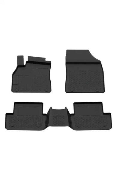 3D Гумени стелки Sahler за Renault Laguna (2001–2007) 5 части черни - Avtozona