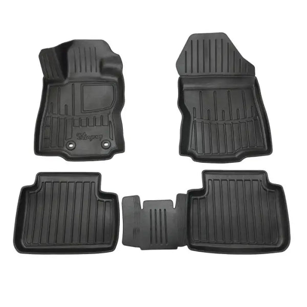 3D гумени стелки Stingray за Subaru Forester (SL) (2025+) 4 части черни - Avtozona