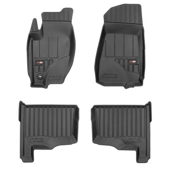 3D Гумени стелки Frogum за Jeep Grand Cherokee (2004–2010) - Avtozona