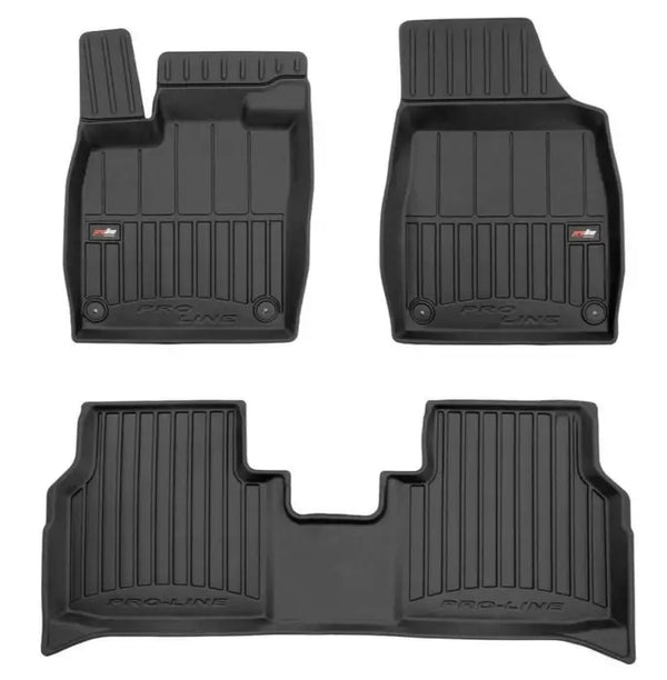 3D гумени стелки Frogum за Skoda Enyaq iV (2020+) / Elroq (2025+) - Avtozona