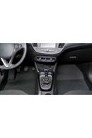 3D Гумени стелки Sahler за Opel Crossland X (2017+) 5 части черни - Avtozona