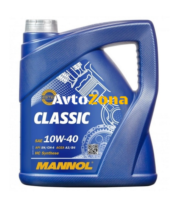 Моторно масло MANNOL 10W40 CLASSIC 4л 7501 - Avtozona