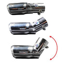 Накрайник за ауспух - Овален, никел