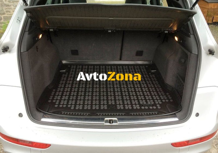 Гумена стелка за багажник Rezaw Plast за Volkswagen Passat B8 (2014 + ) Combi with a regular spare tire - Avtozona