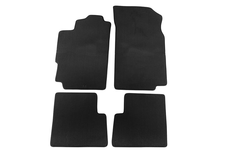Мокетни стелки Petex за Peugeot 406 седан/купе/комби (1995–2005) Style, 4 части, черни, захват B001