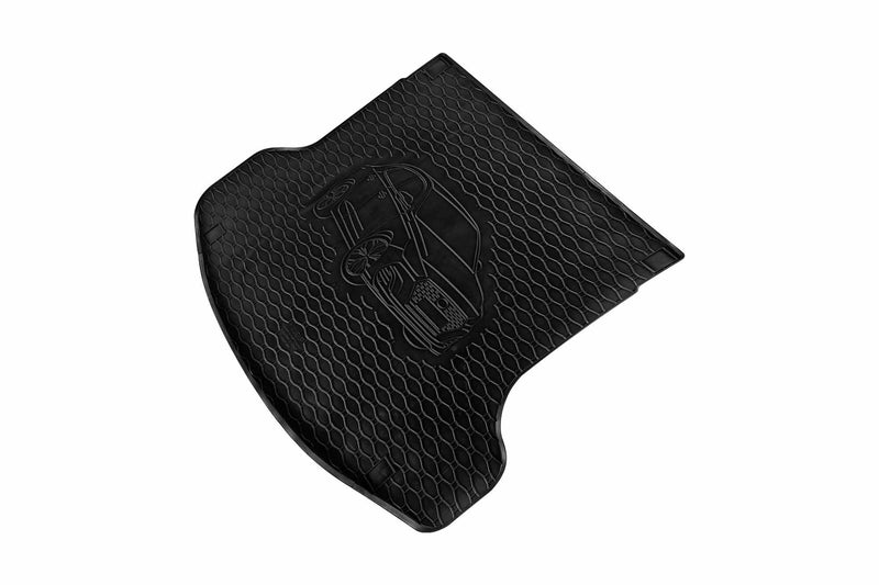 Гумена стелка за багажник Rigum за Hyundai i30 Fastback (2019+) и i30 N Fastback (2021+) горно положение, с 3D щампа на автомобила