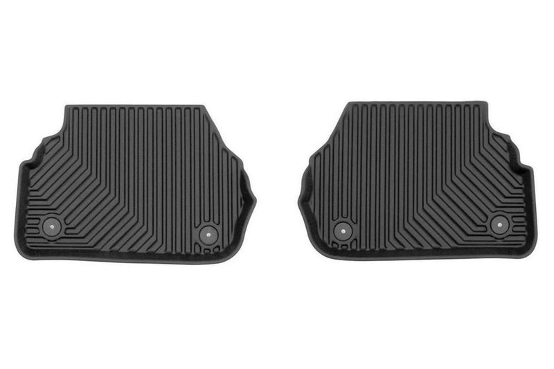 2.5D Гумени стелки Frogum №77 за Audi A6 C5 Allroad (1999–2006), 4 части, черни