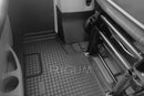Гумени стелки Rigum за Fiat Ducato (2006+) втори ред, 2 части, черни