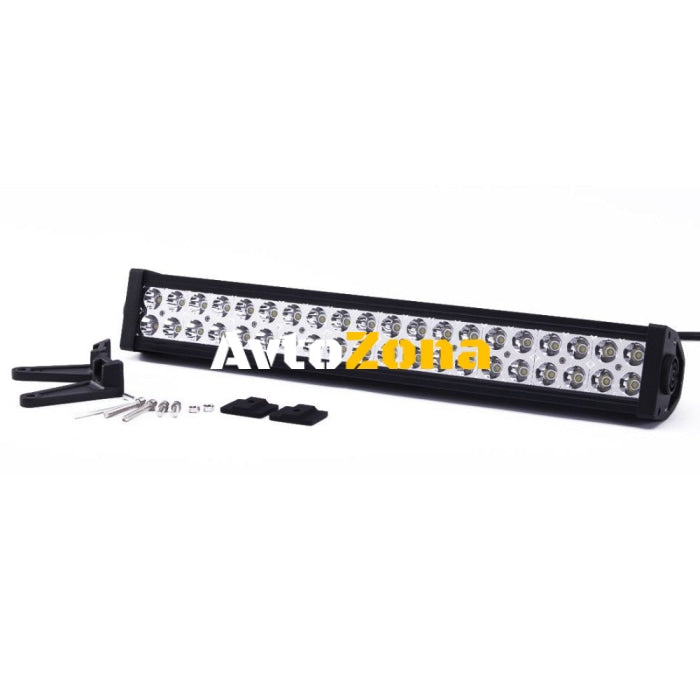 56 См Мощен LED бар 120W 40 LED 12V 24V АТВ Джип 4х4 Offroad Камион - Avtozona