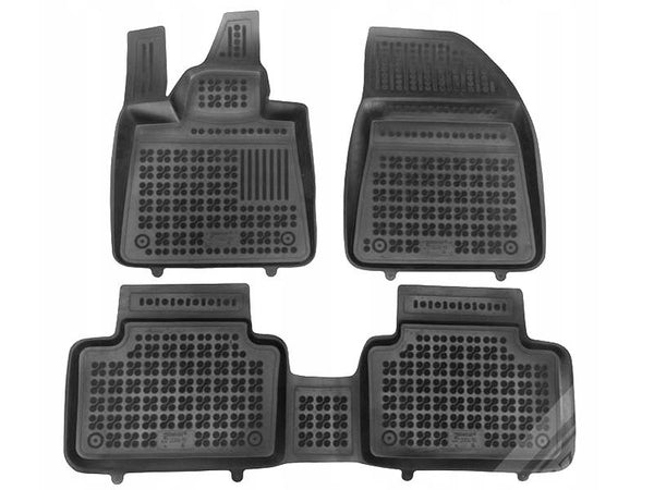 Гумени стелки Rezaw-Plast за Volvo EX30 (2023+), 3 части, черни