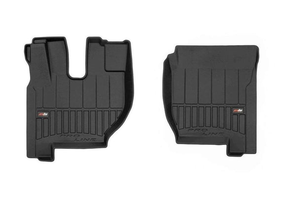 3D Гумени стелки Frogum за Volvo FH16 (2012+), 2 части, черни