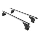 Напречни греди Nordrive EVOS ALUMIA за Audi A4 Sedan B9 (2015+) с гол таван