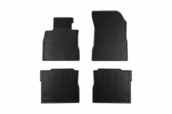Гумени стелки Rigum за Nissan Note (2013+), комплект 4 части, черни