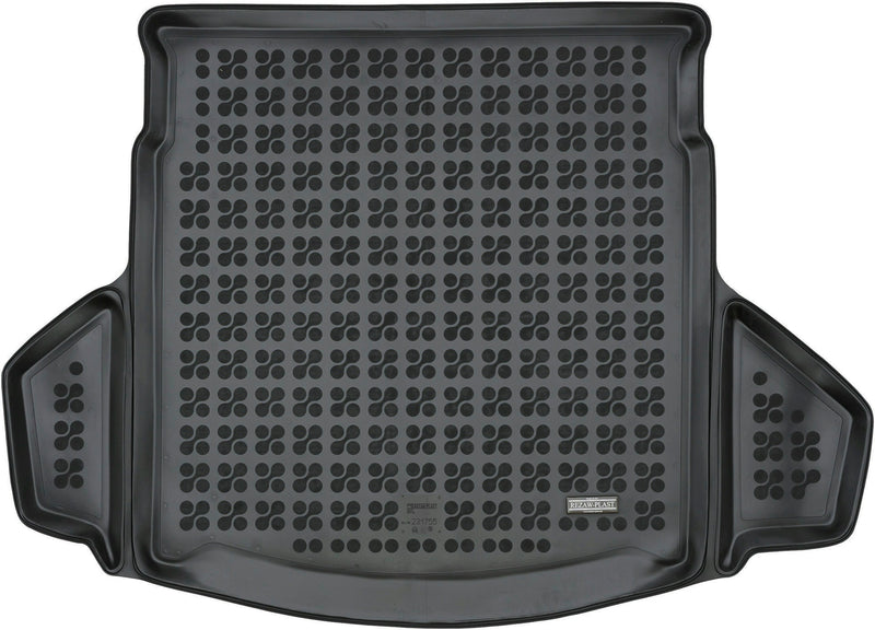 Гумена стелка за багажник Rezaw-Plast® за Toyota Auris II комби (2012–2018), Premium с капак комфорт – багажник в горно положение