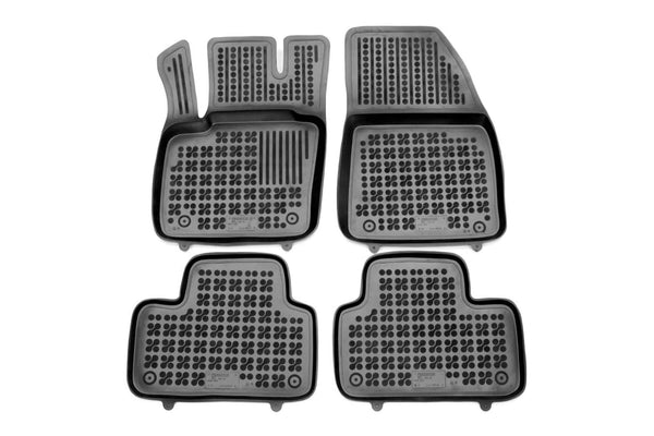 Гумени стелки Rezaw-Plast за Volvo XC40 (2017+), 4 части, черни