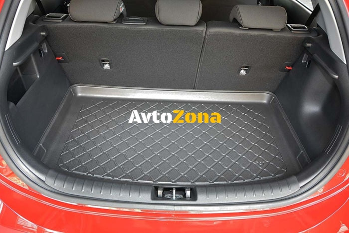 Гумирана стелка за багажник Rubby за Kia Rio IV (2017 + ) YB Hatchback 5d upper boot; on adjustable boot floor - Avtozona