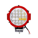 63W LED Мощен диоден фар,Червен прожектор халоген джип ATV 4х4 офроуд - Avtozona
