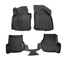 3D гумени стелки Stingray за Volkswagen Golf VI (2008-2012), 4 части, черни