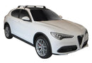 Напречни греди Yakima Flush Black за Alfa Romeo Stelvio (2017+) с гол таван