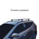 Напречни греди CRUZ Airo Dark T за Audi A4 Avant B8 (2008–2015) с интегриран рейлинг