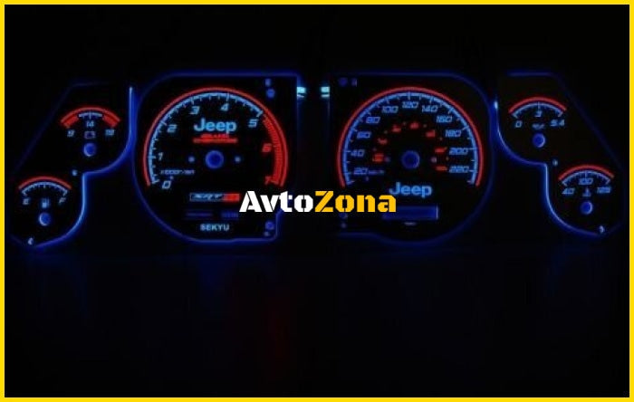 Плазмени циферблати за табло за JEEP GRAND CHEROKEE (91-99) - Avtozona