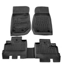 3D гумени стелки Stingray за Jeep Wrangler (JK) 5 Doors (2007-2018), 5 части, черни