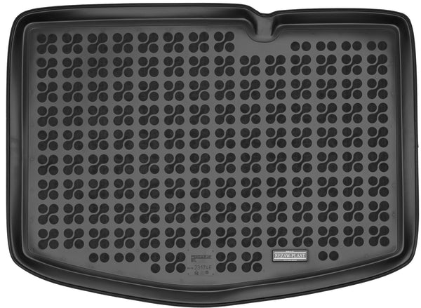 Гумена стелка за багажник Rezaw-Plast® за Toyota Yaris III Hatchback (2012–2020) Hybrid / долно положение / с резервна гума / частичен размер / преди фейслифт