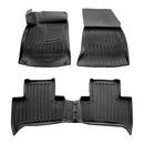 3D гумени стелки Stingray за Mercedes-Benz B Electric Drive W246 (2014-2018), 4 части, черни
