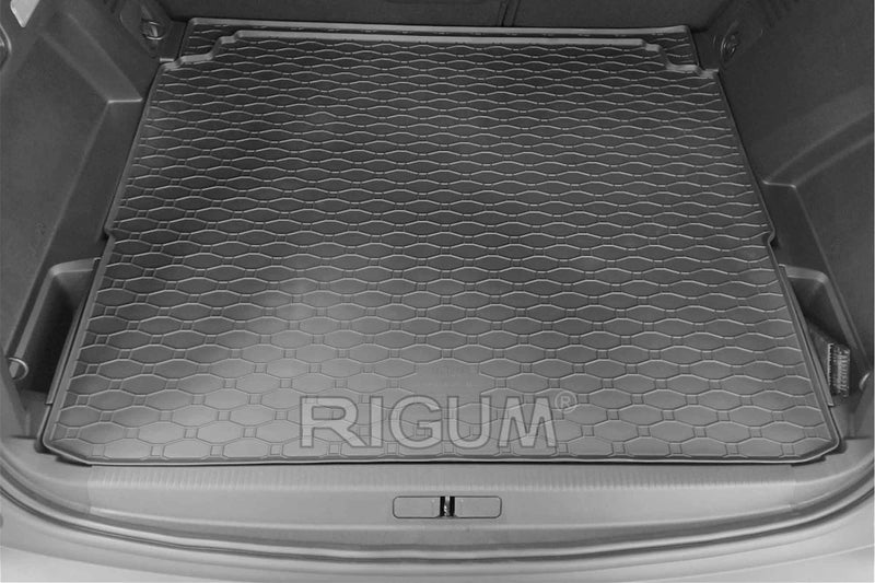 Гумена стелка за багажник Rigum за Opel Grandland X, Citroen C5 Aircross (2017+) и Peugeot 3008 (2016+), черна