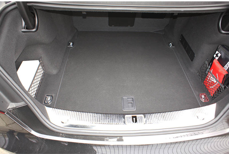 Стелка за багажник ARISTAR за Audi A8 D4 (фейслифт) Седан (4 врати) (2013-2017) стандартна и дълга версия, с временна резервна гума и плосък багажник, също и за версия Quattro