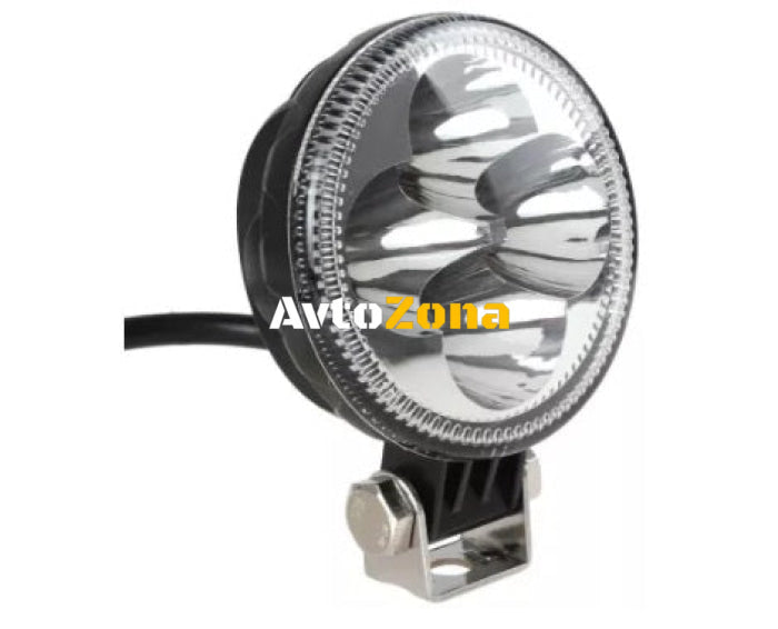 8.3 См 12W Led Лед Диоден Фар Прожектор Халоген Джип Мотор 4X4 12V 24V 720 Лумена - Avtozona