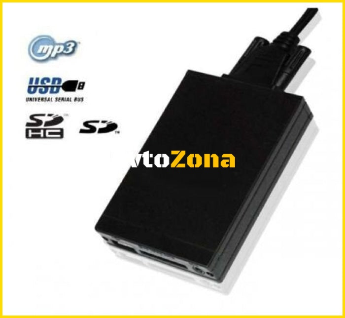 USB / MP3 audio inteface с Bluetooth* за NISSAN MICRA (2003-2008) с blaupunkt radio - Avtozona