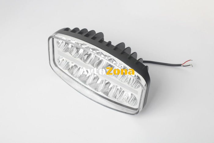 80W LED Лед Фар Халоген Три Функции Неон ефект Neon 24,5см x 13,9см 4100lm 12V - 24V E-Mark