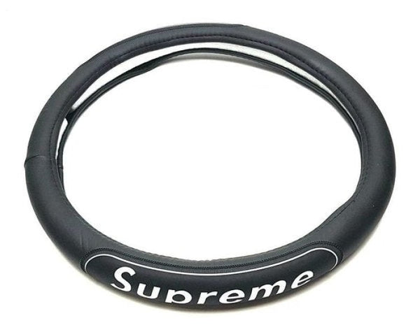 Калъф за волан Supreme – черен 38 см - Avtozona