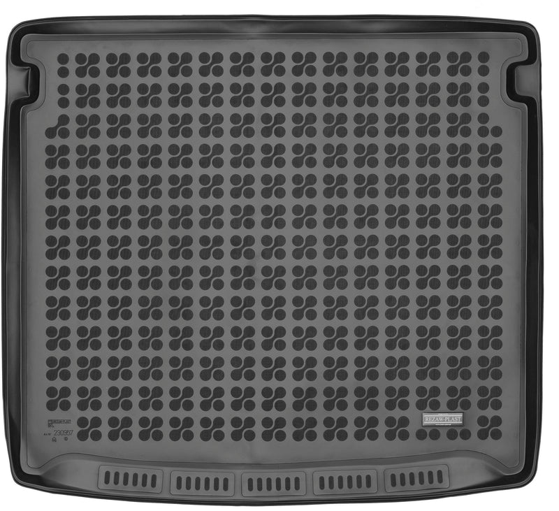 Гумена стелка за багажник Rezaw-Plast® за Mercedes GLE II W167 SUV (2019+) 7 места 3-ти ред седалкис сгънати  изключение на Plug-in Hybrid