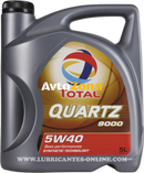 TOTAL- 5W40-QUARTZ 9000 -5л. - Avtozona
