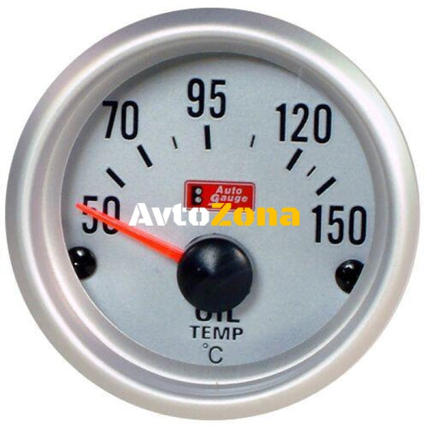 Измервателен уред за температура на масло - VDO бял - Avtozona