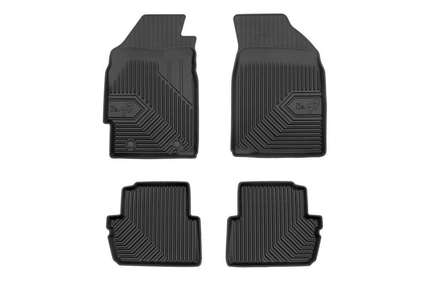 2.5D Гумени стелки Frogum №77 за Chevrolet Spark (2005+) 4 части черни