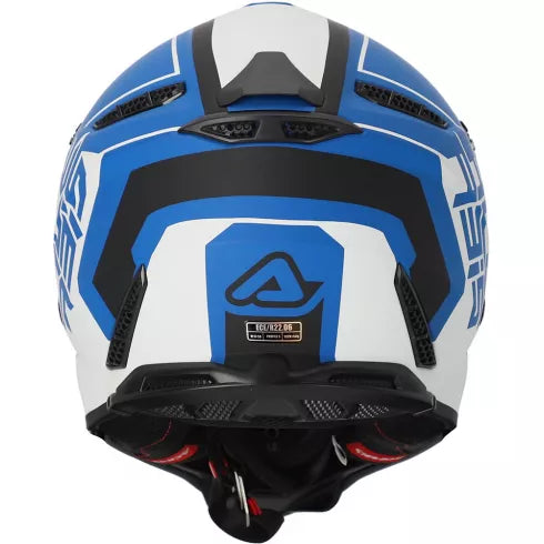 Мотокрос каска ACERBIS PROFILE 5 WHITE/BLUE